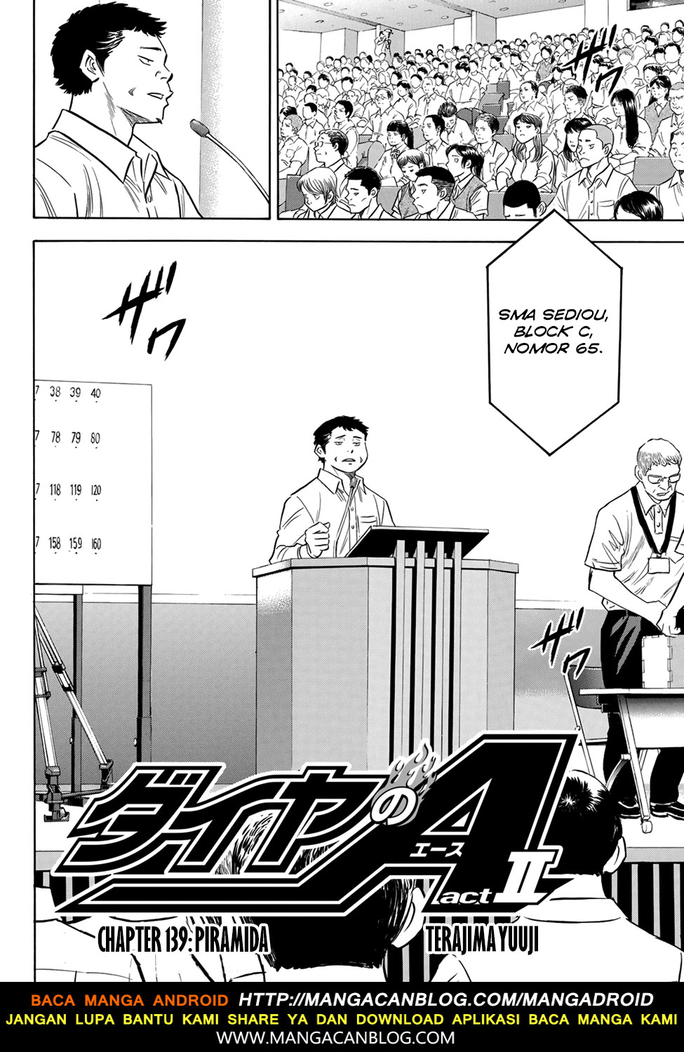 Diamond no Ace Act 2 chapter 139 halaman 2