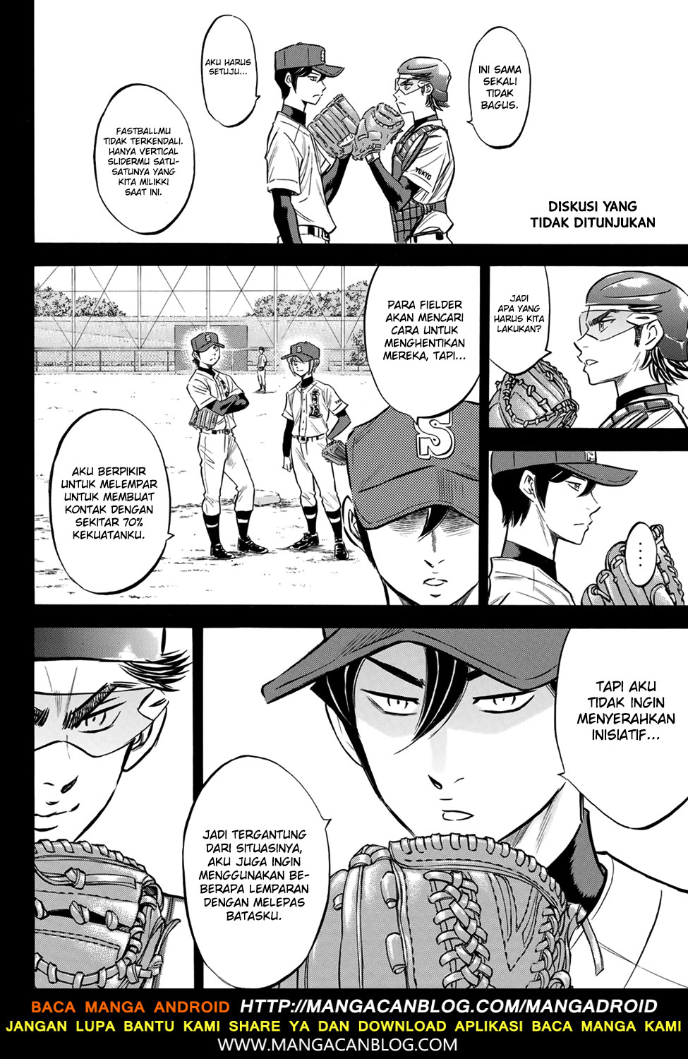 Diamond no Ace Act 2 chapter 139 halaman 10
