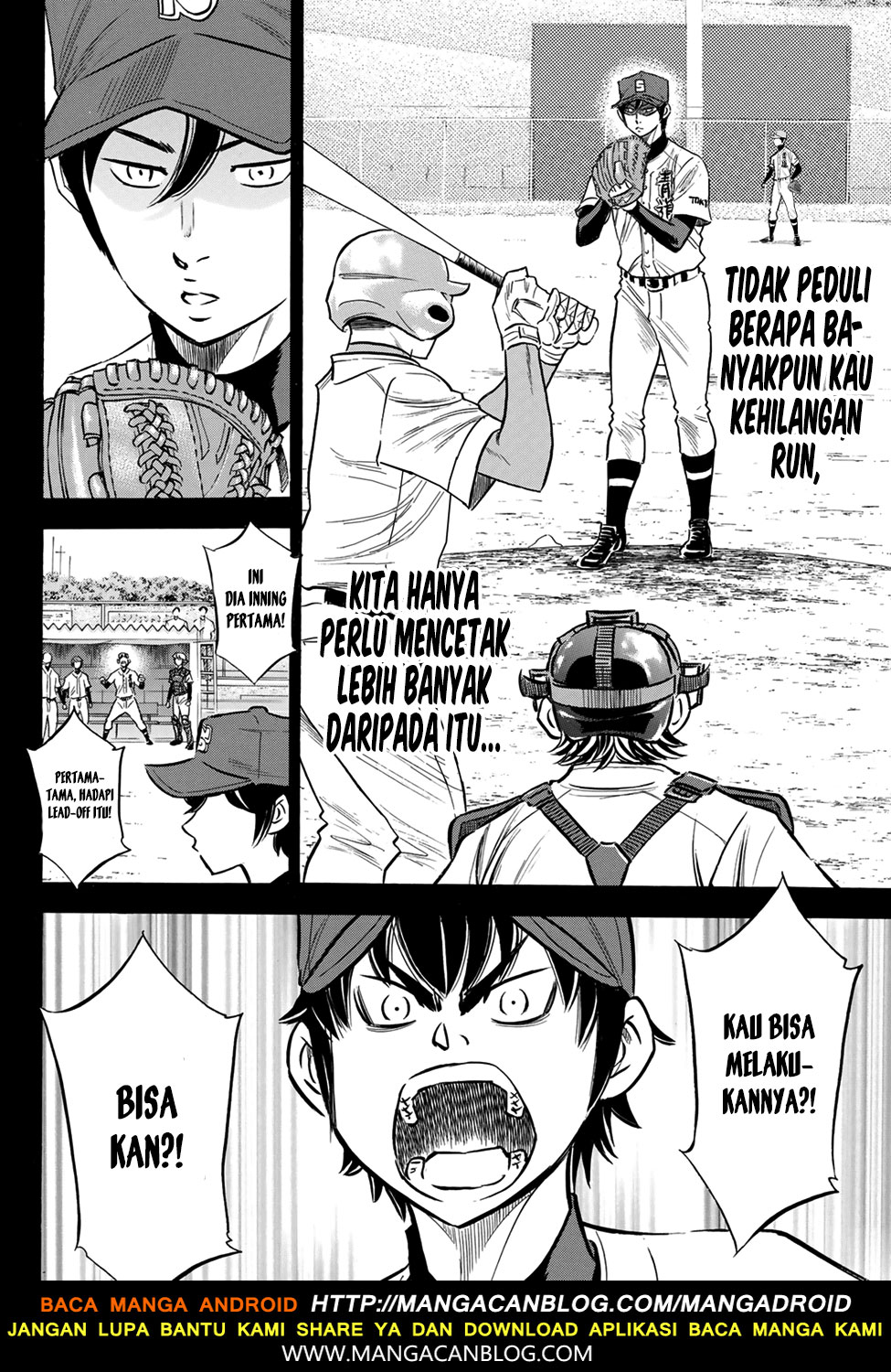 Diamond no Ace Act 2 chapter 139 halaman 12
