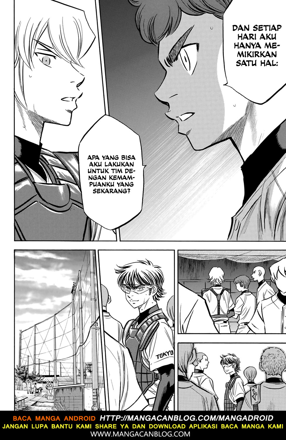 Diamond no Ace Act 2 chapter 139 halaman 16