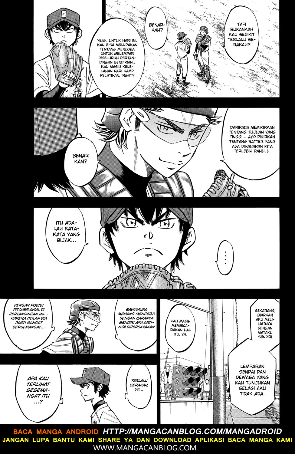 Diamond no Ace Act 2 chapter 140 halaman 5