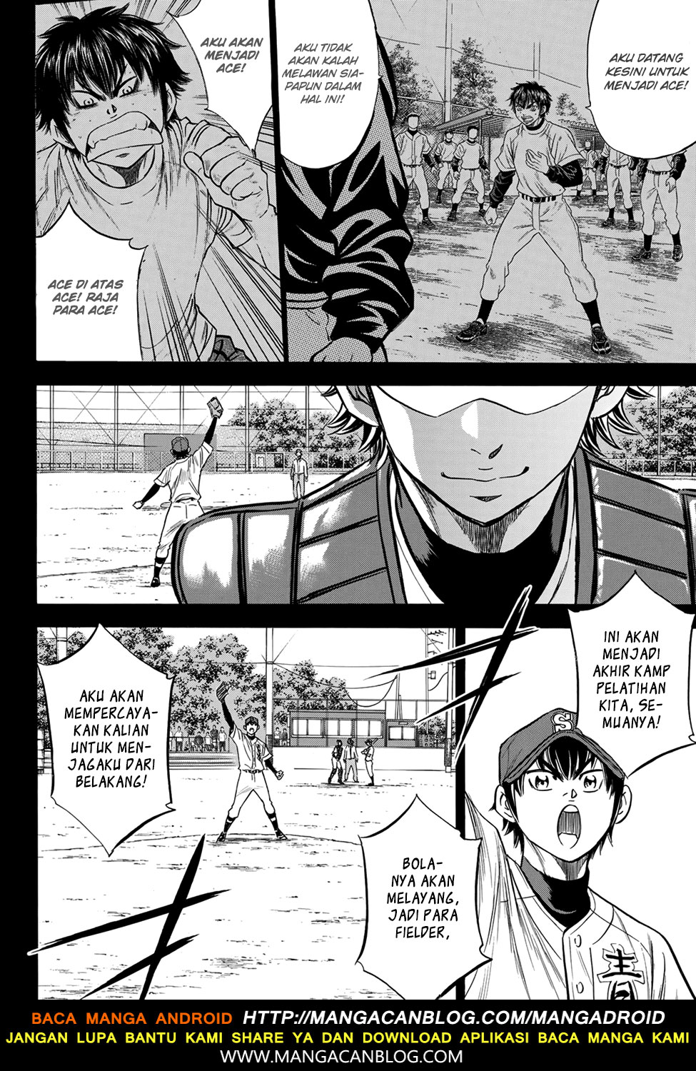Diamond no Ace Act 2 chapter 140 halaman 6