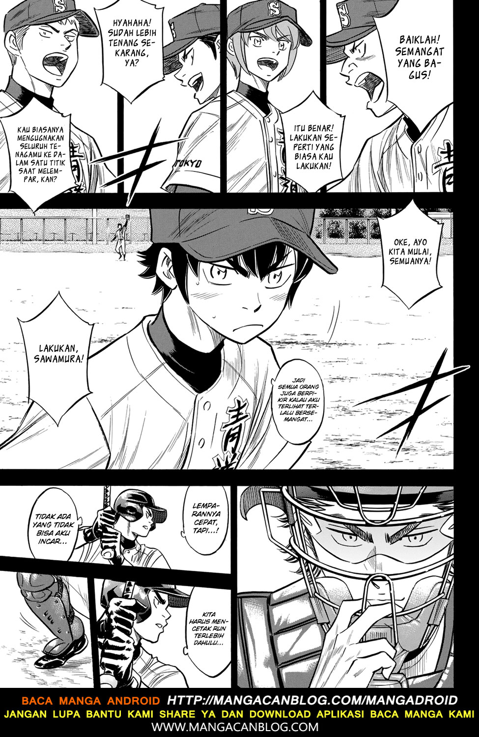 Diamond no Ace Act 2 chapter 140 halaman 7
