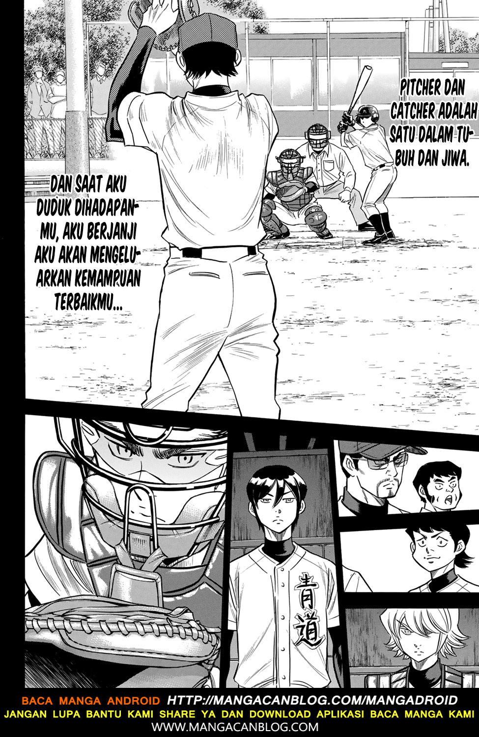 Diamond no Ace Act 2 chapter 140 halaman 8