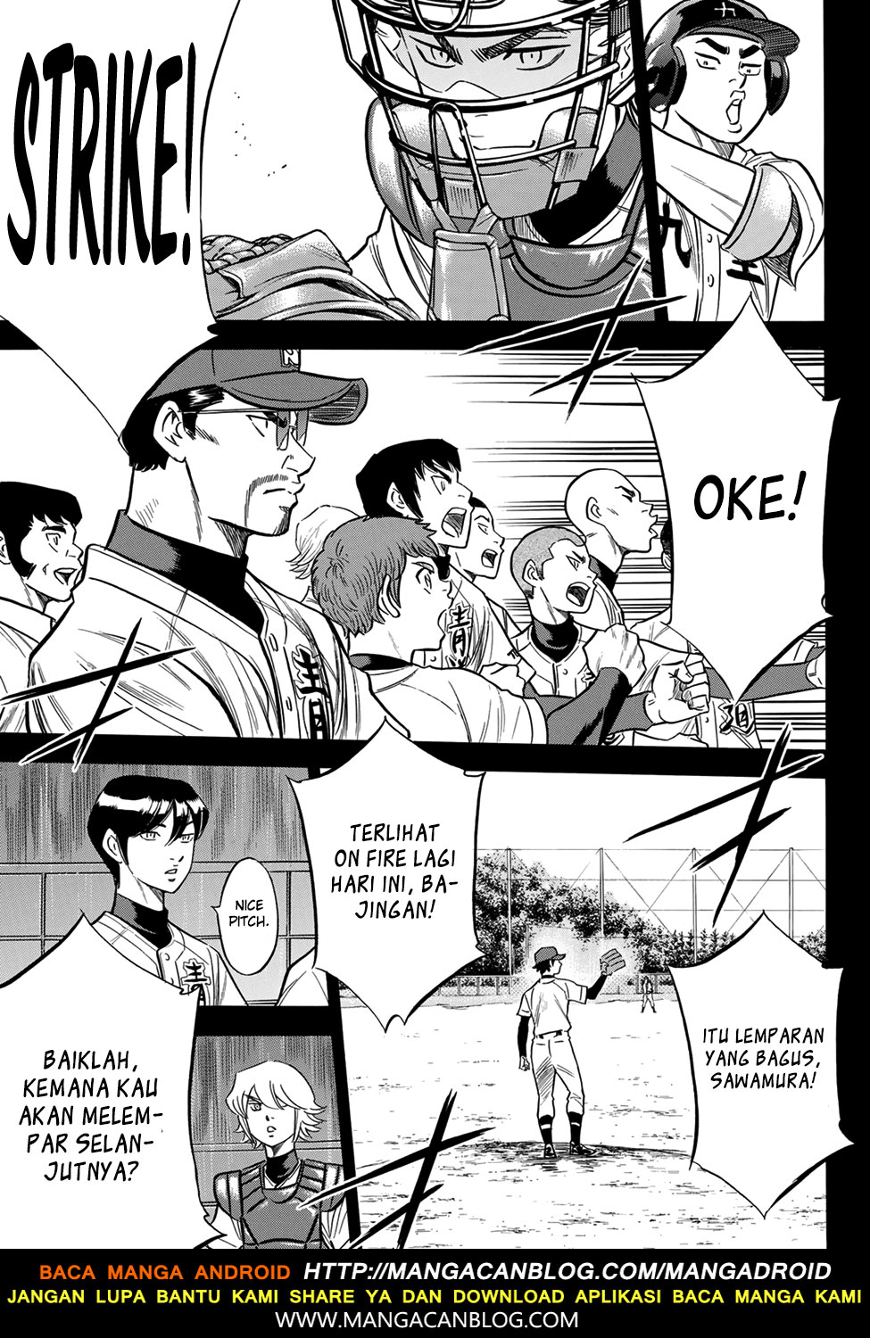 Diamond no Ace Act 2 chapter 140 halaman 11