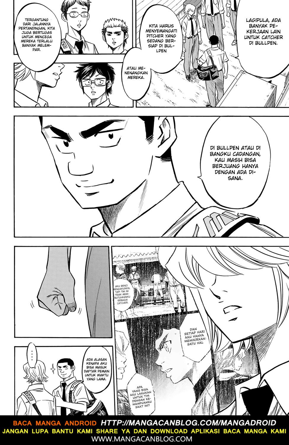 Diamond no Ace Act 2 chapter 140 halaman 16