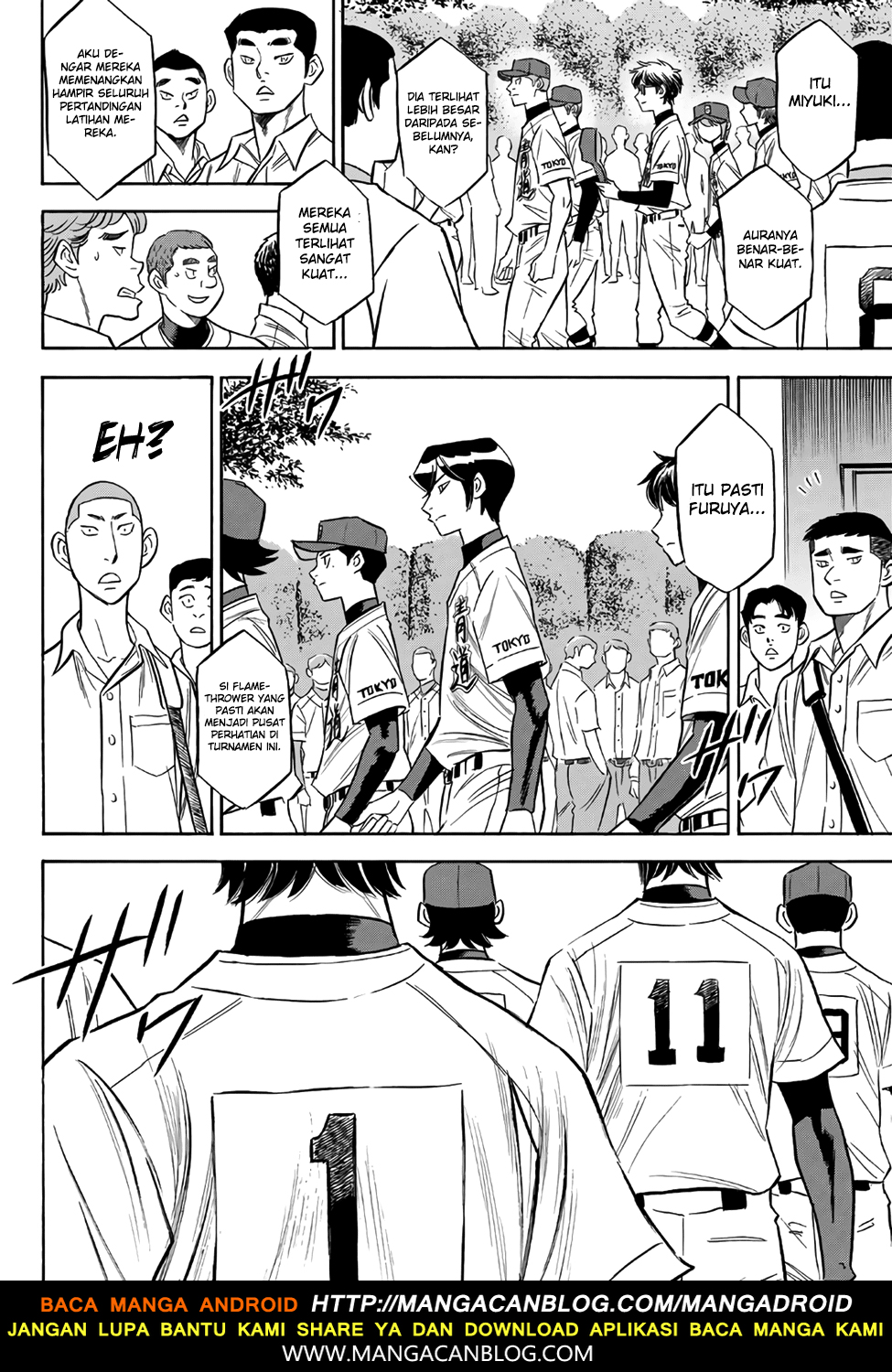Diamond no Ace Act 2 chapter 141 halaman 11
