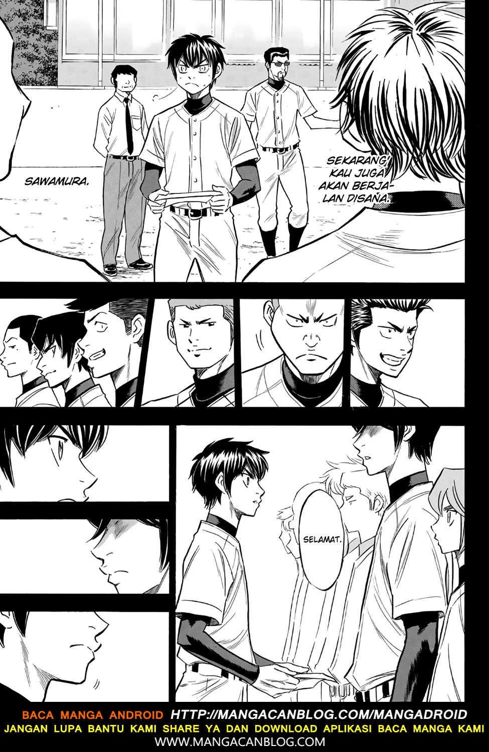 Diamond no Ace Act 2 chapter 142 halaman 3