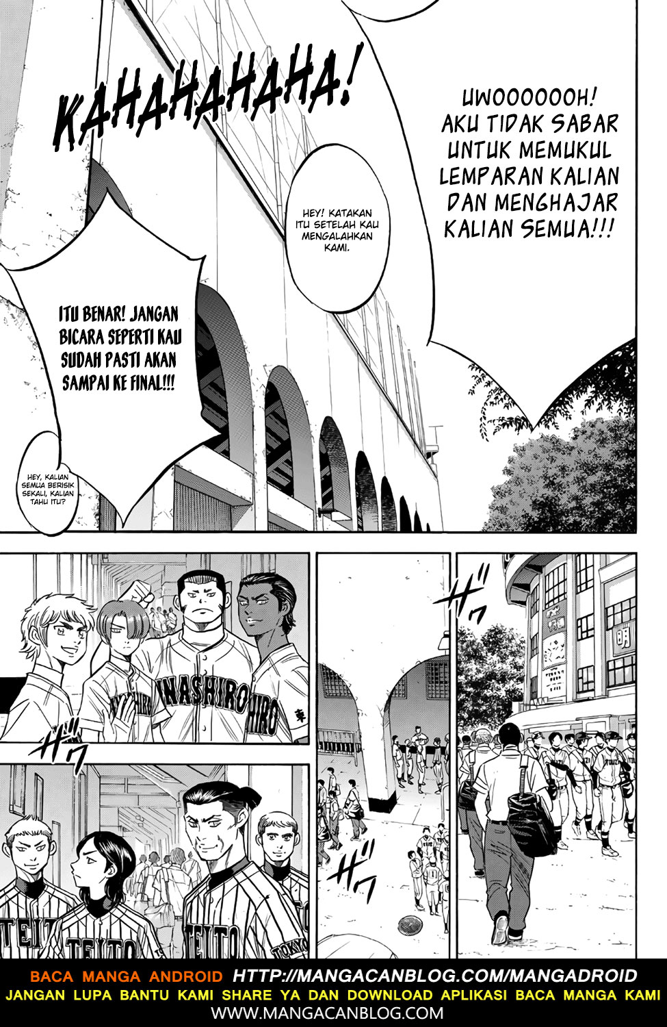 Diamond no Ace Act 2 Bab 143 halaman 5