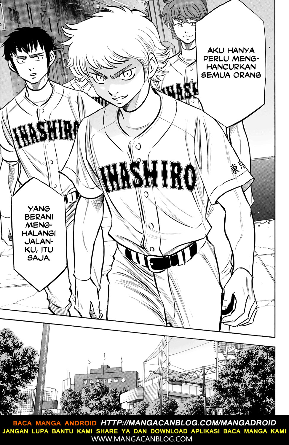 Diamond no Ace Act 2 Bab 143 halaman 7