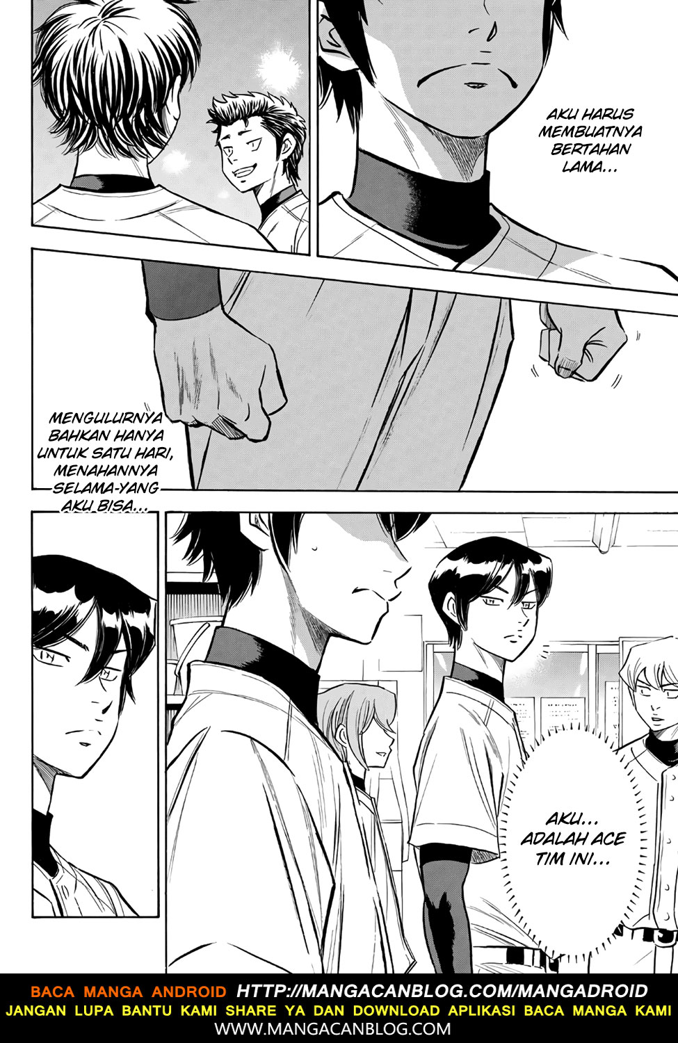 Diamond no Ace Act 2 Bab 143 halaman 16