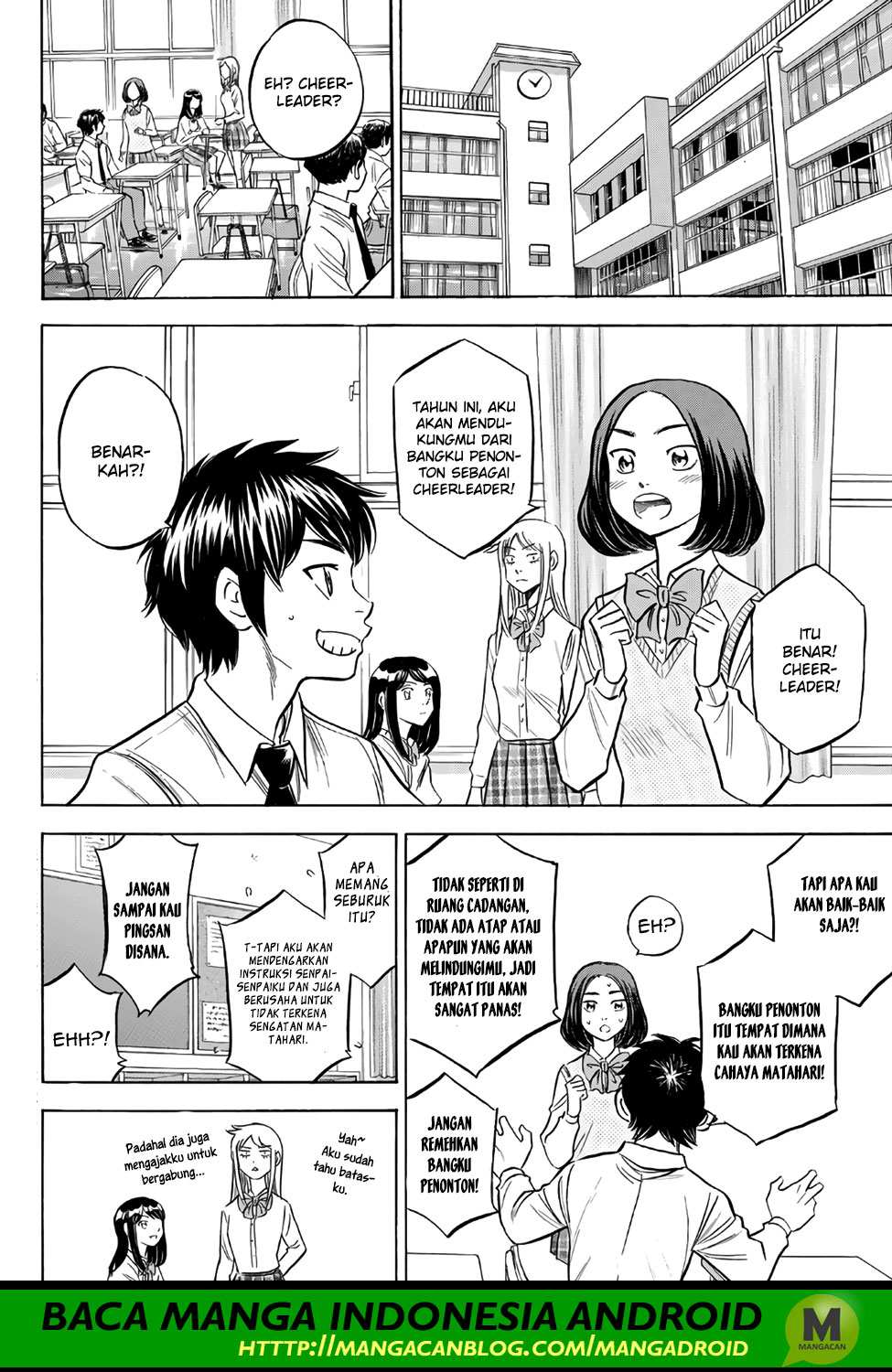 Diamond no Ace Act 2 Bab 144 halaman 4