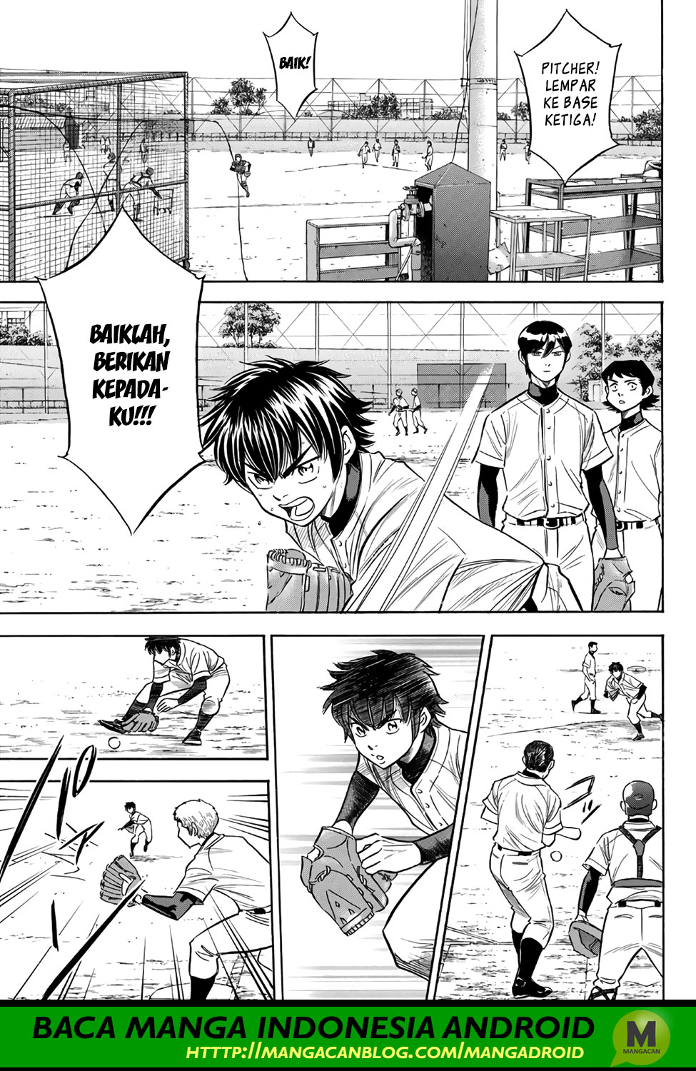 Diamond no Ace Act 2 Bab 144 halaman 7
