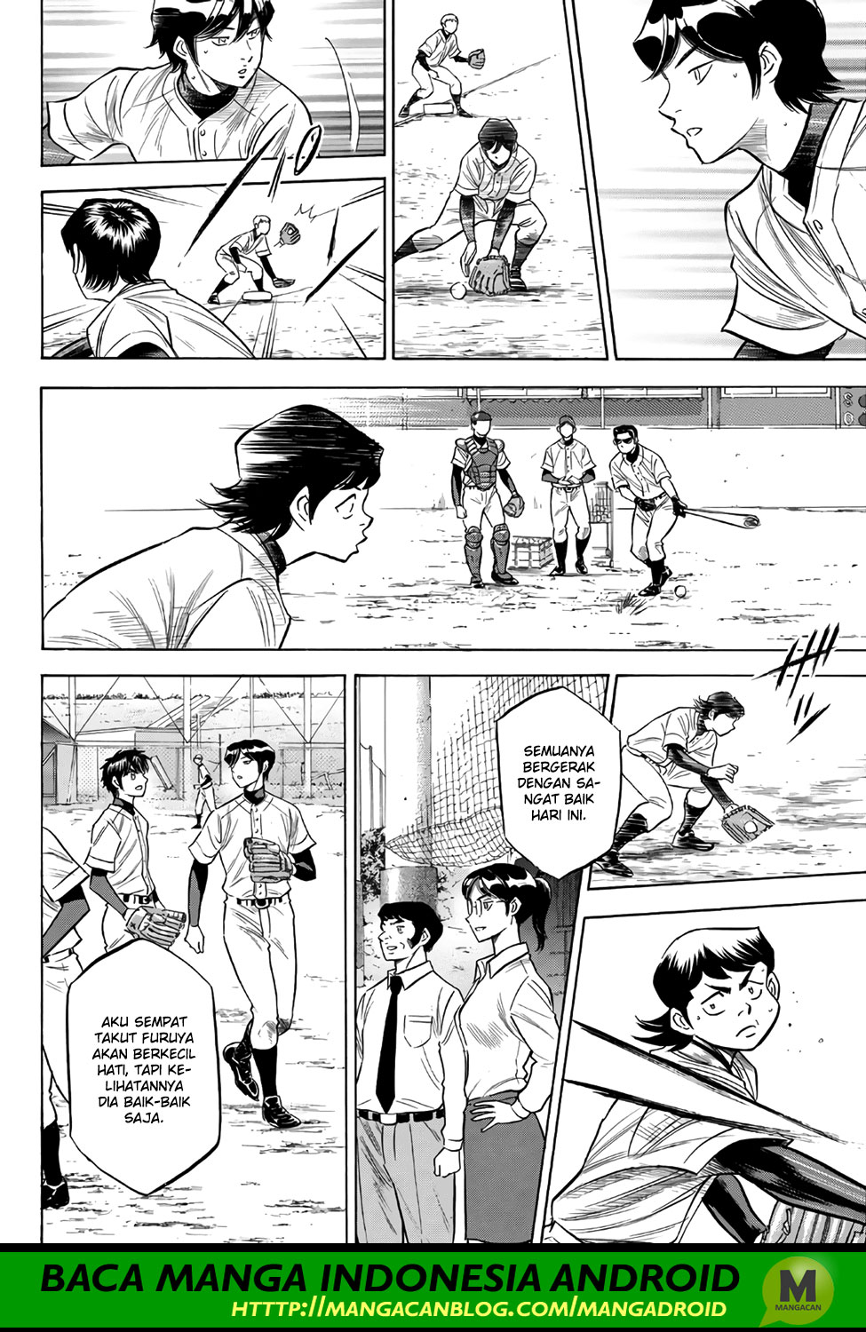 Diamond no Ace Act 2 Bab 144 halaman 8