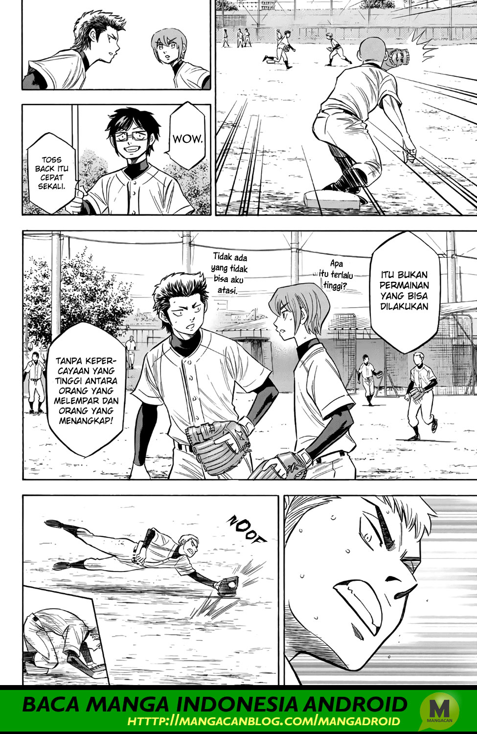 Diamond no Ace Act 2 Bab 144 halaman 10