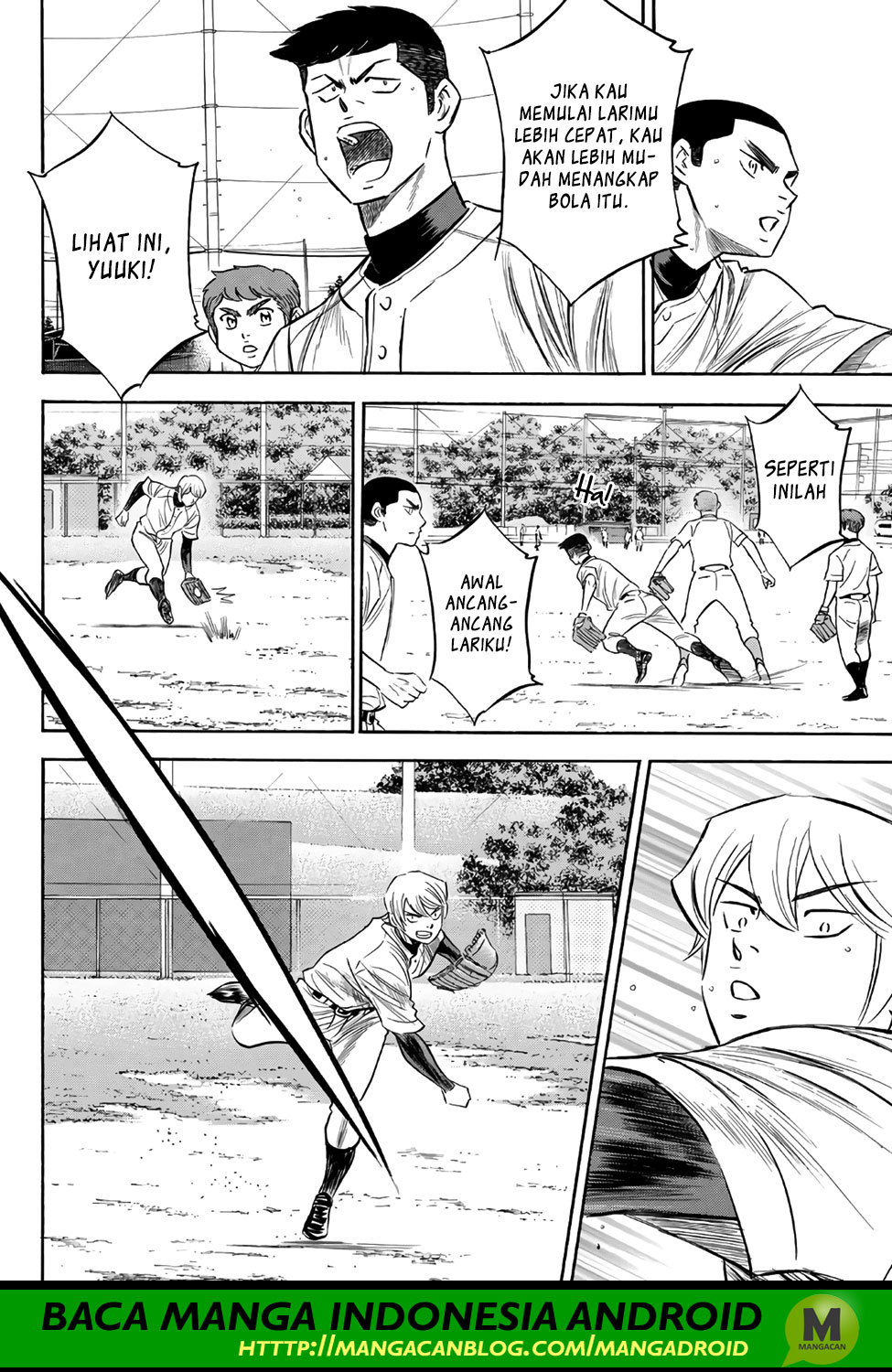 Diamond no Ace Act 2 Bab 144 halaman 12