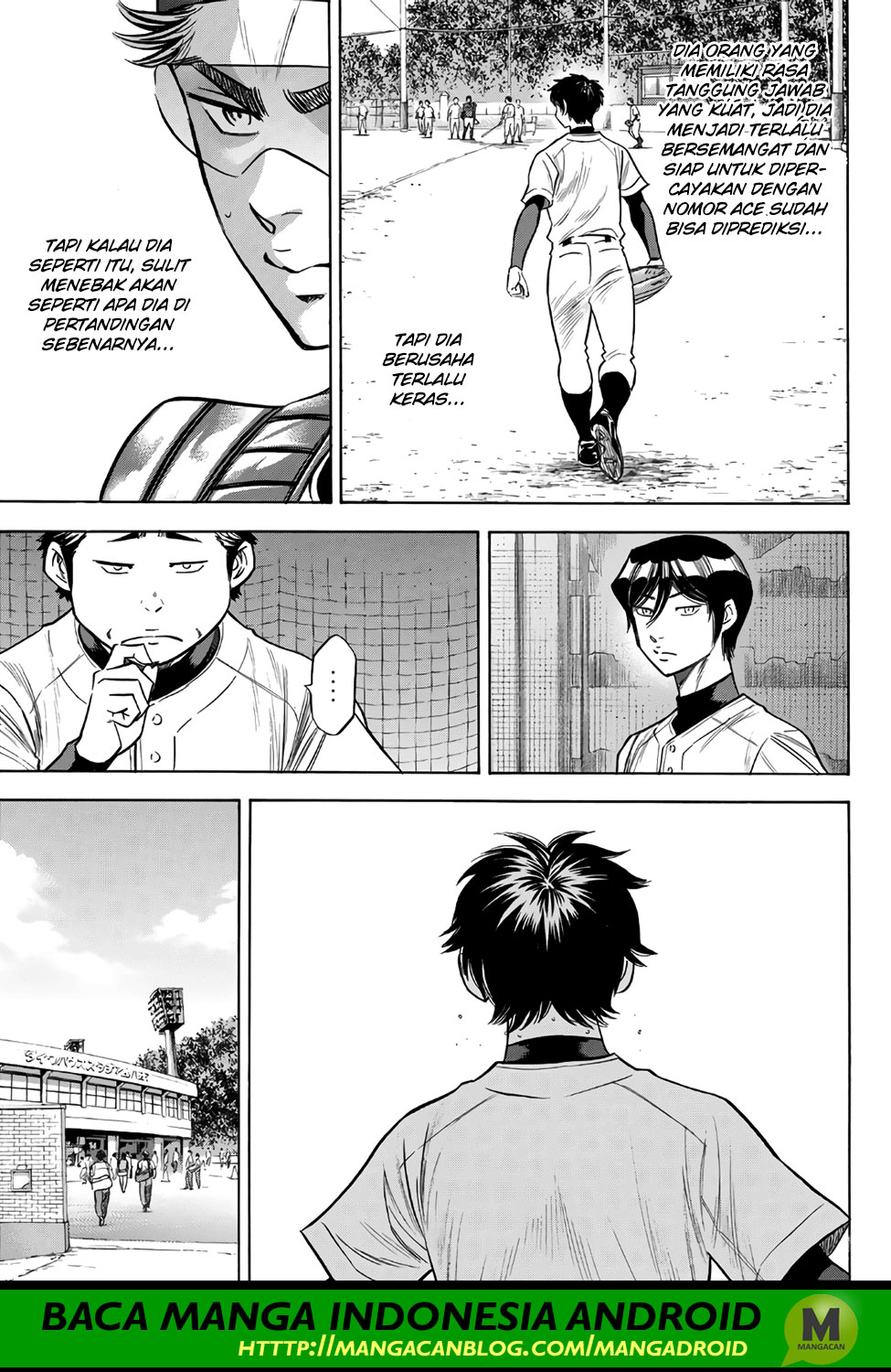 Diamond no Ace Act 2 Bab 144 halaman 17