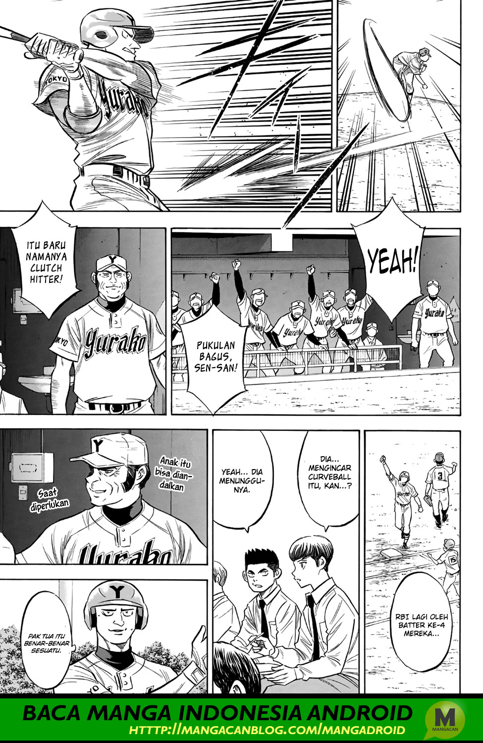 Diamond no Ace Act 2 Bab 144 halaman 19