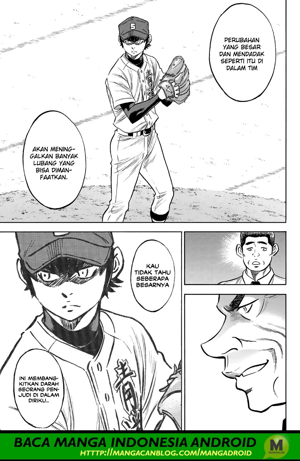 Diamond no Ace Act 2 chapter 145 halaman 13