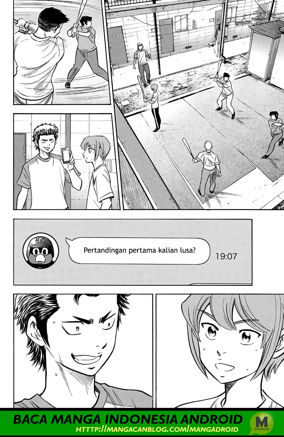 Diamond no Ace Act 2 chapter 145 halaman 14