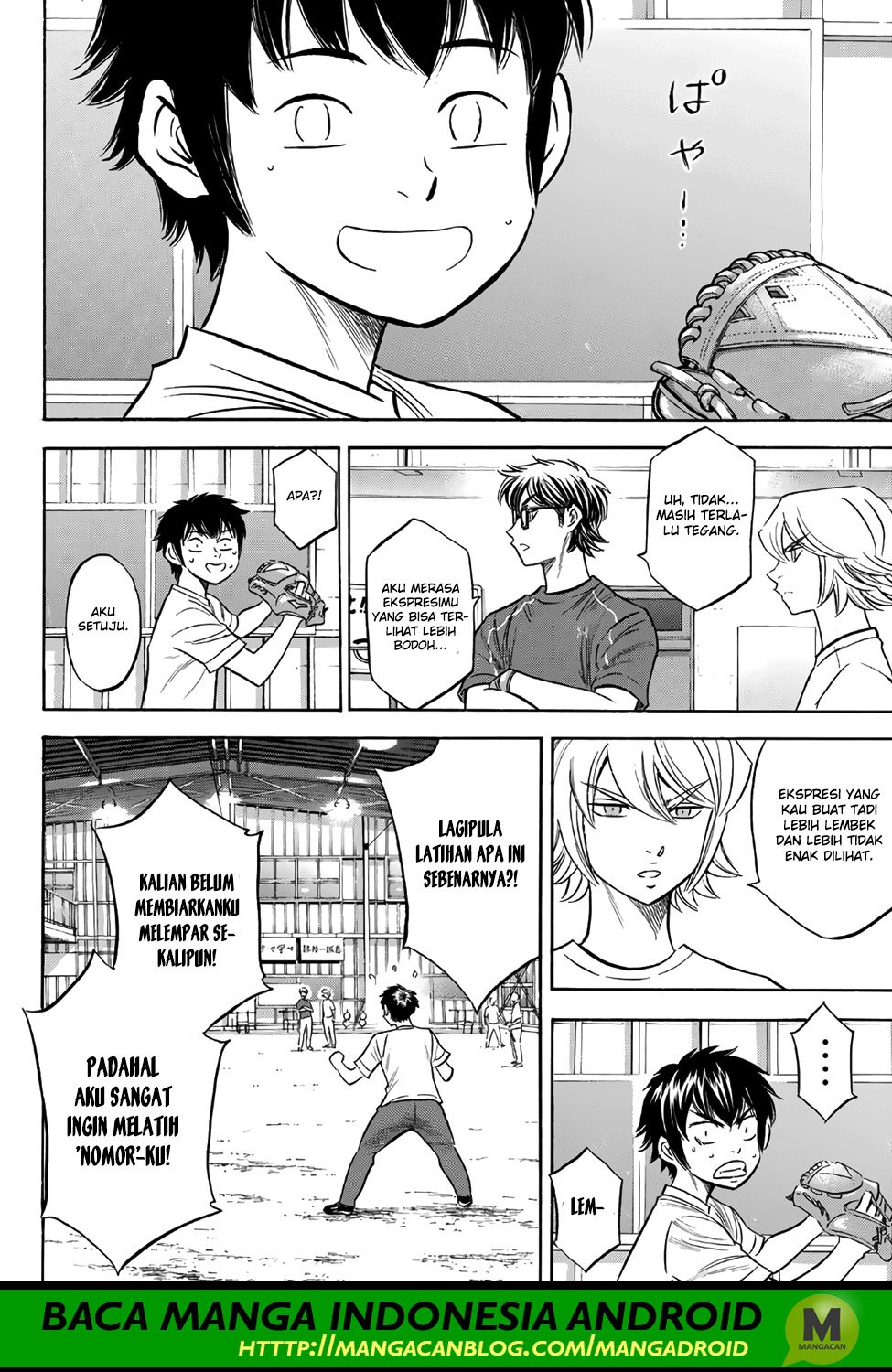 Diamond no Ace Act 2 chapter 145 halaman 18