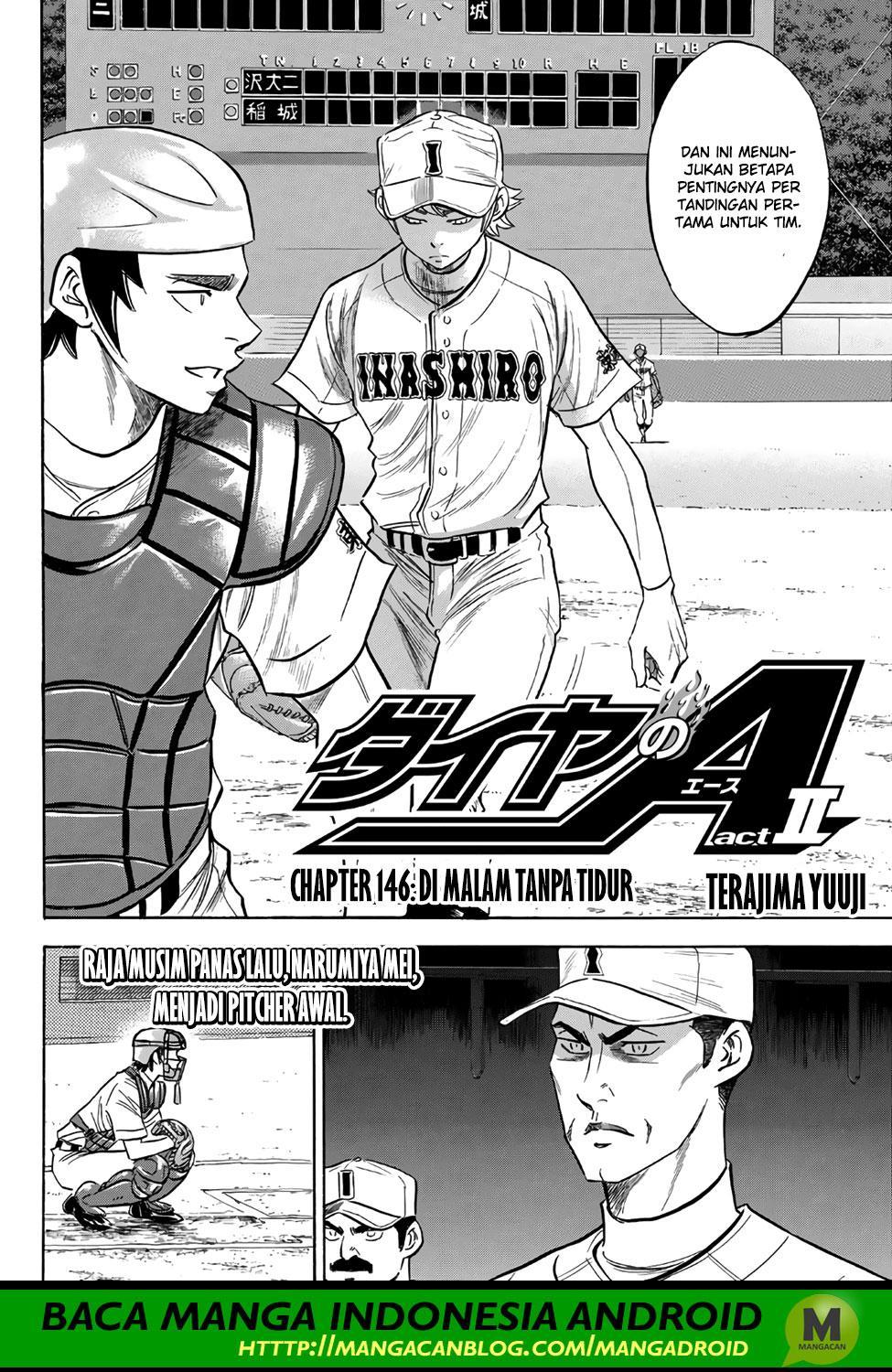 Diamond no Ace Act 2 chapter 146 halaman 2
