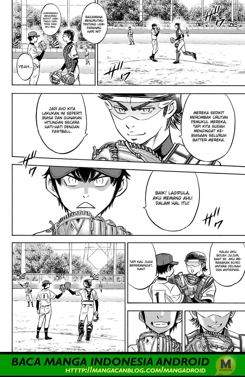 Diamond no Ace Act 2 chapter 147 halaman 9