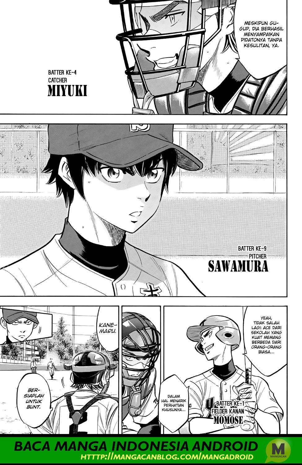 Diamond no Ace Act 2 chapter 147 halaman 13