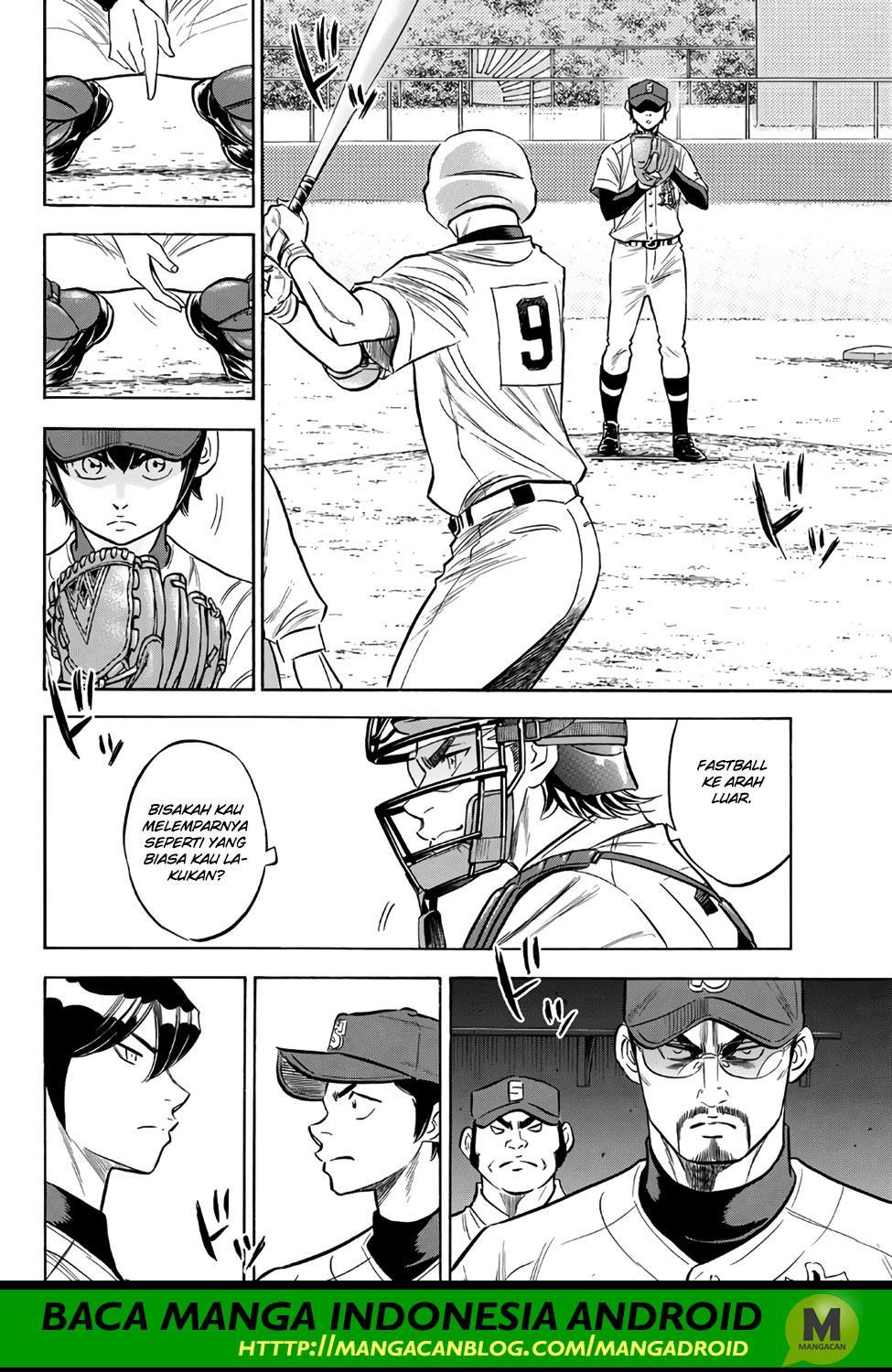 Diamond no Ace Act 2 chapter 147 halaman 14