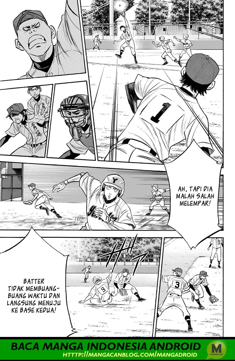 Diamond no Ace Act 2 chapter 147 halaman 19