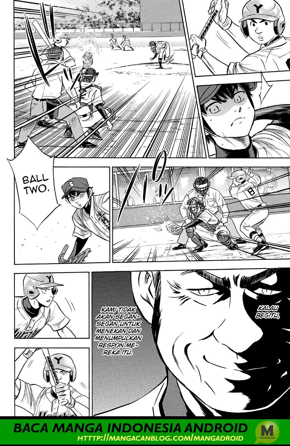 Diamond no Ace Act 2 Bab 148 halaman 4