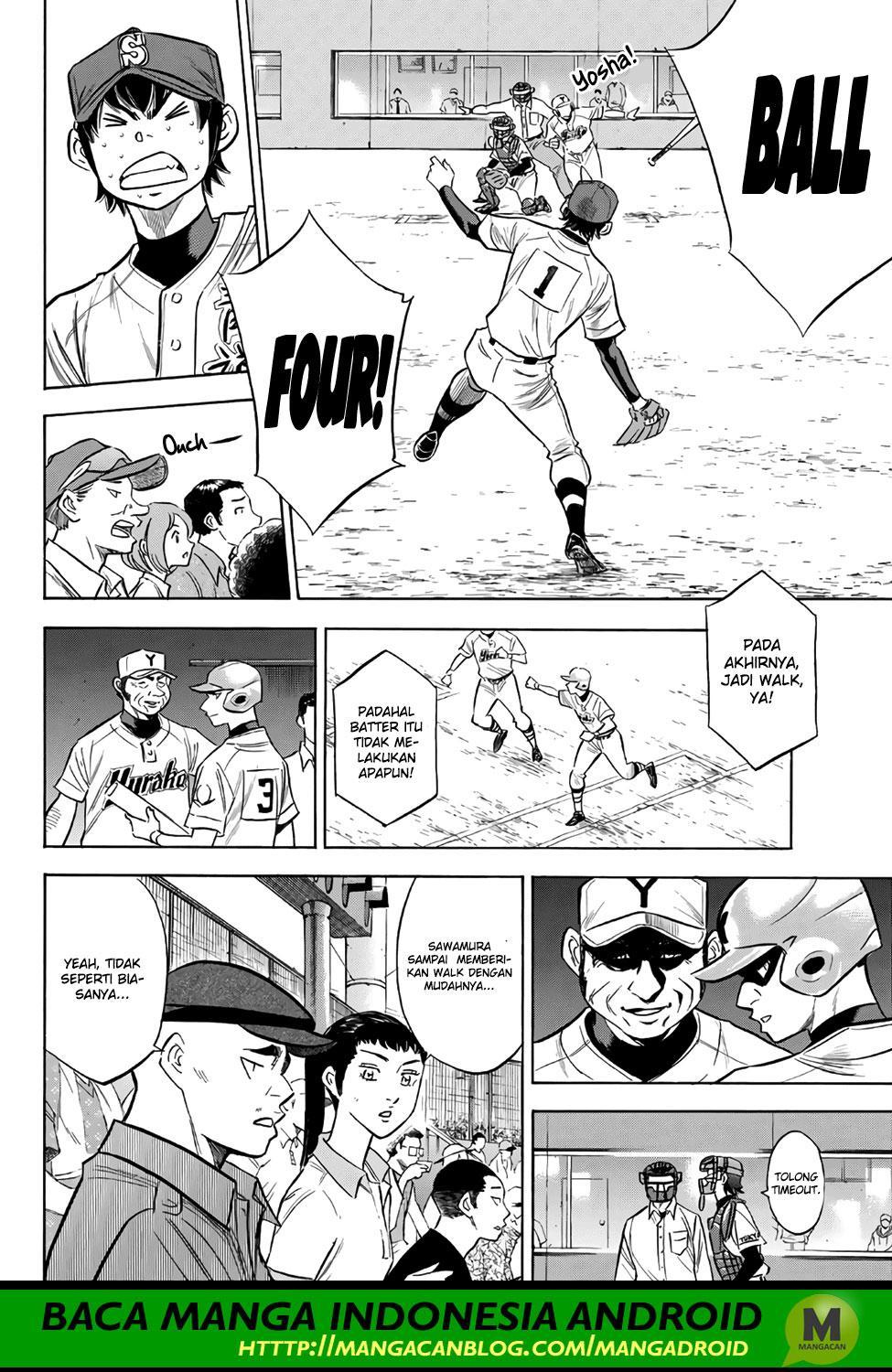Diamond no Ace Act 2 Bab 148 halaman 6