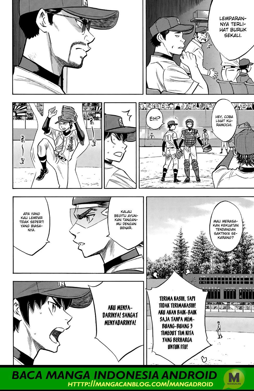 Diamond no Ace Act 2 Bab 148 halaman 8