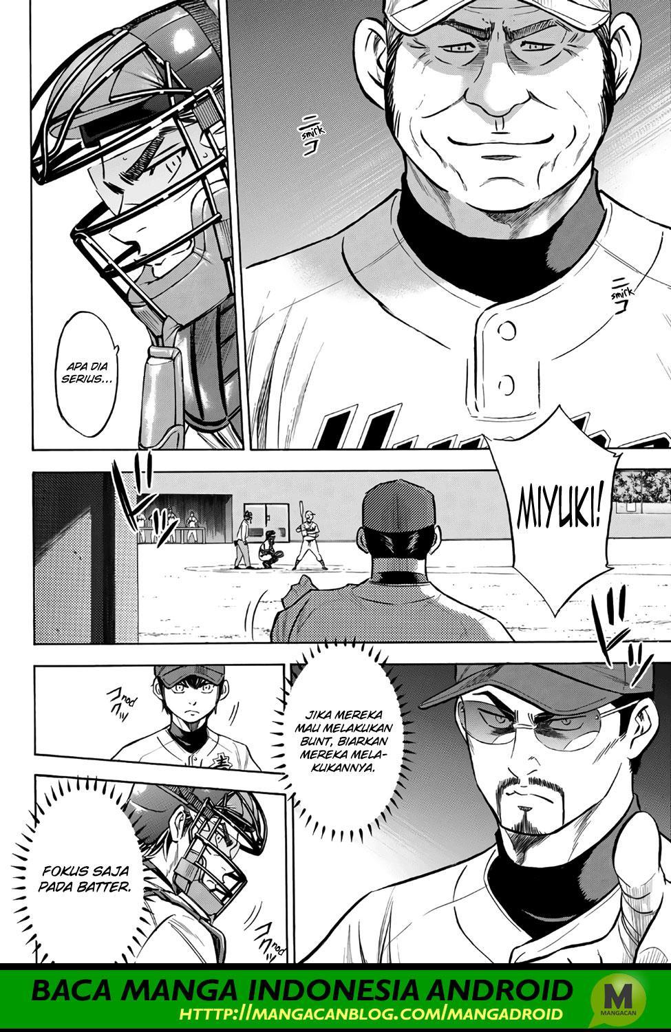 Diamond no Ace Act 2 Bab 148 halaman 12
