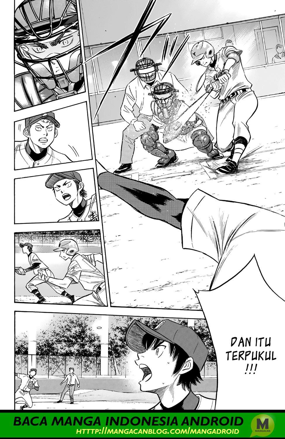 Diamond no Ace Act 2 Bab 148 halaman 16