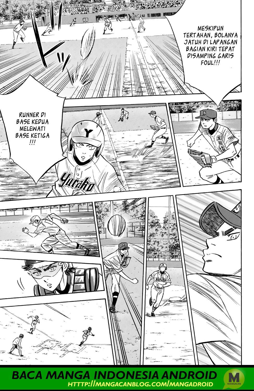 Diamond no Ace Act 2 Bab 148 halaman 17