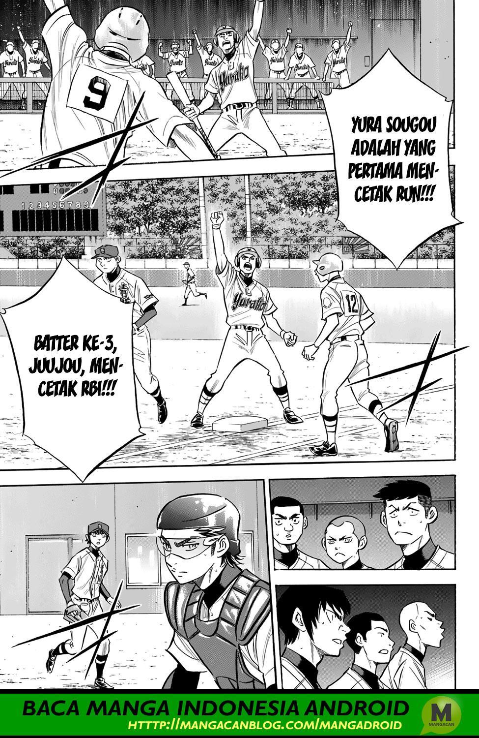 Diamond no Ace Act 2 Bab 148 halaman 19