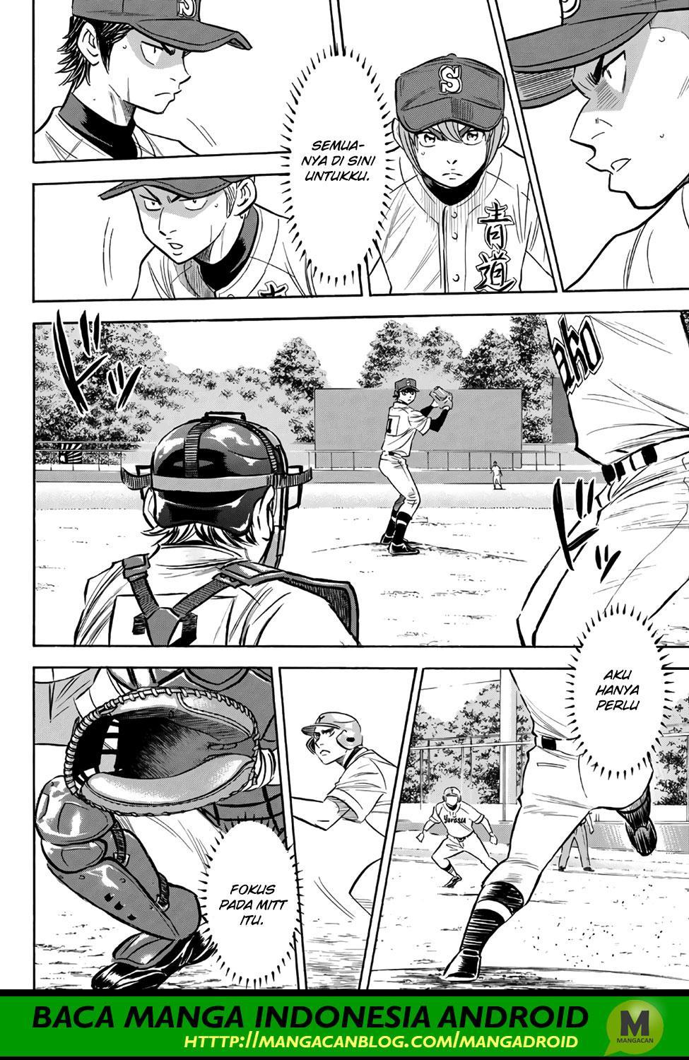 Diamond no Ace Act 2 Bab 149 halaman 8