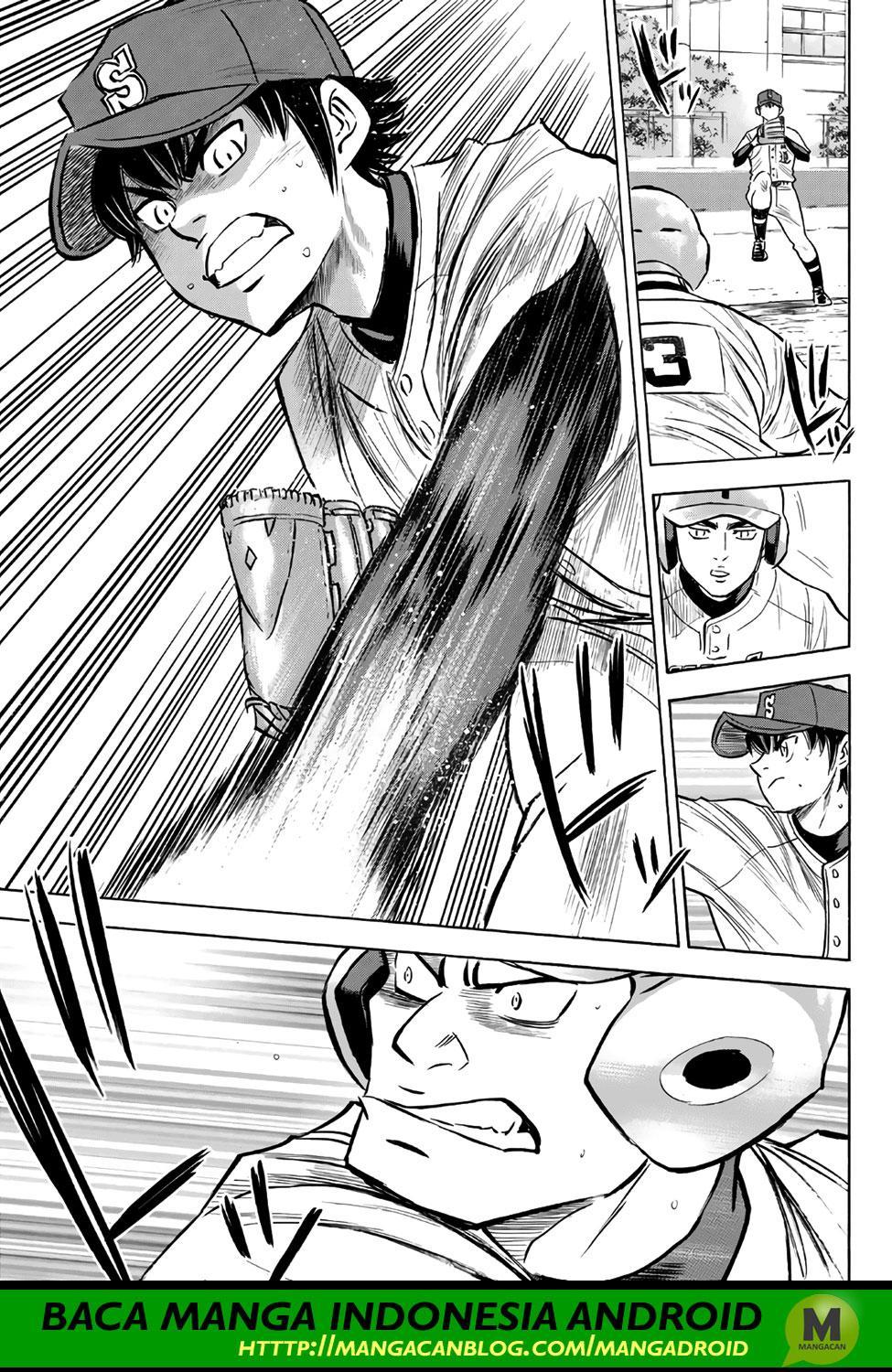 Diamond no Ace Act 2 Bab 149 halaman 13