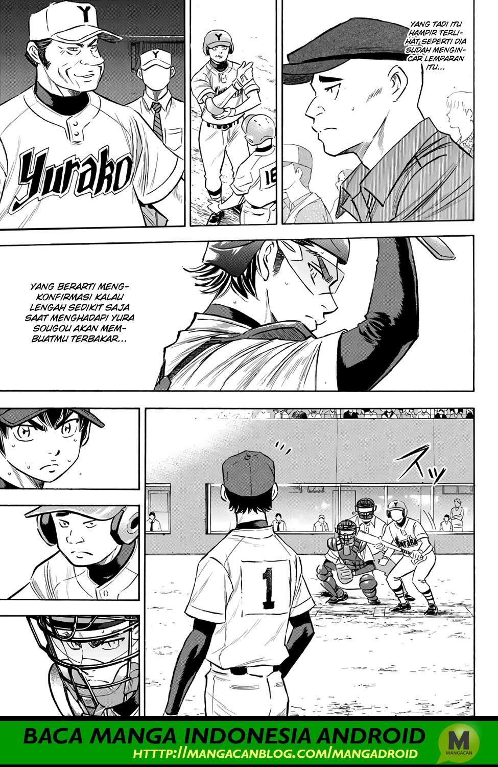 Diamond no Ace Act 2 Bab 149 halaman 19