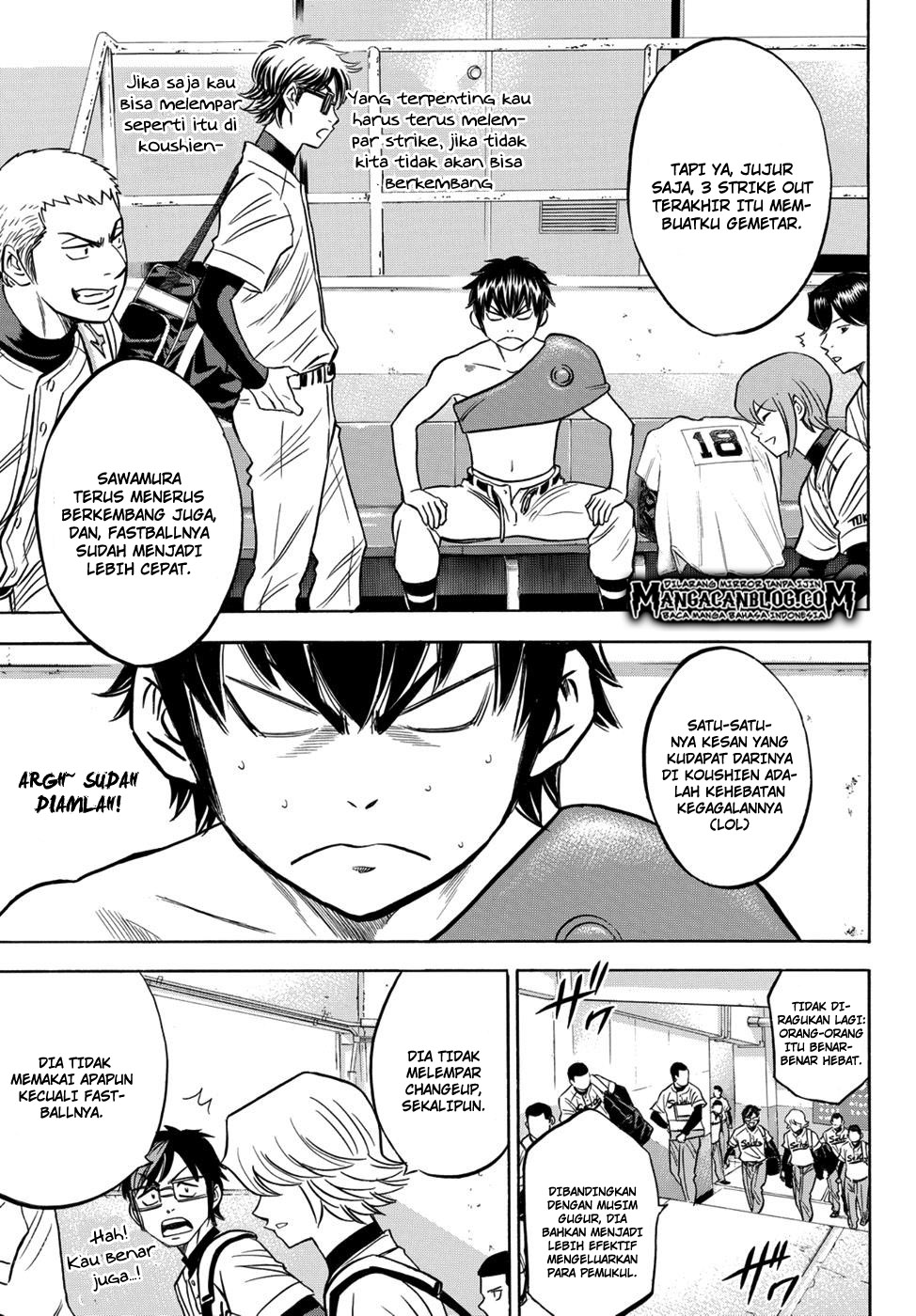 Diamond no Ace Act 2 chapter 15 halaman 3