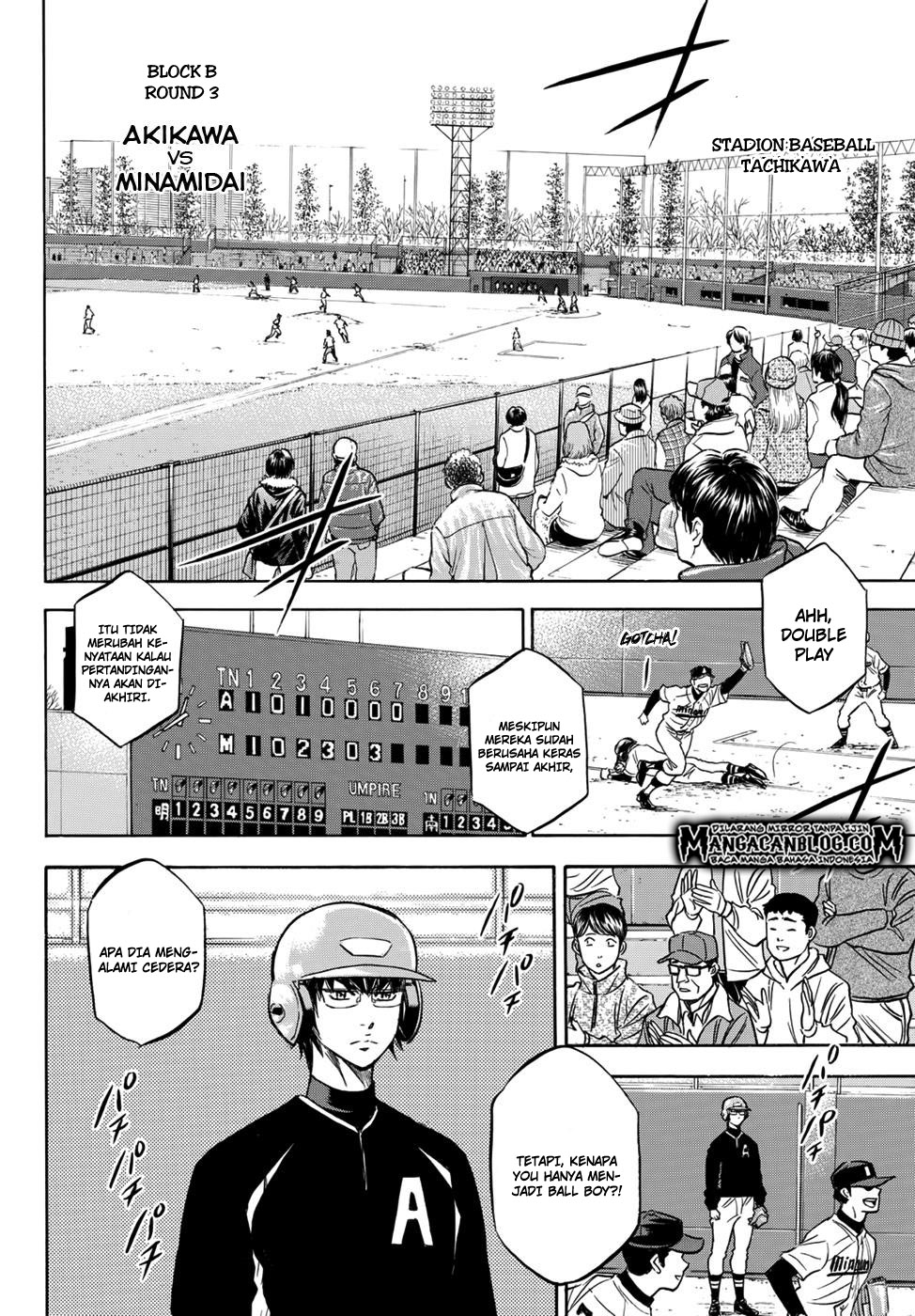 Diamond no Ace Act 2 chapter 15 halaman 6