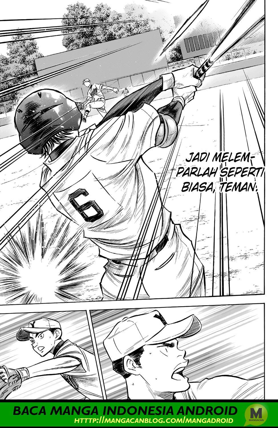 Diamond no Ace Act 2 chapter 150 halaman 16