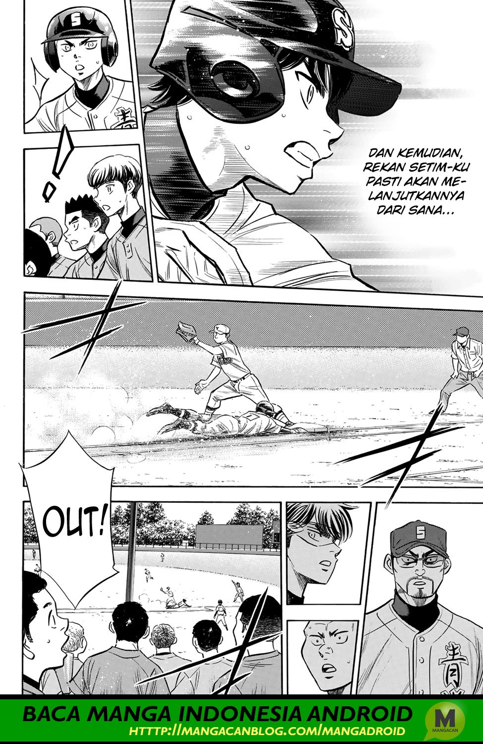 Diamond no Ace Act 2 chapter 152 halaman 18