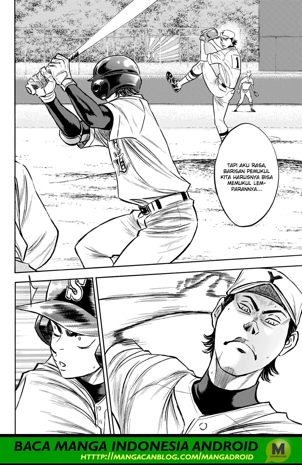 Diamond no Ace Act 2 chapter 153 halaman 6