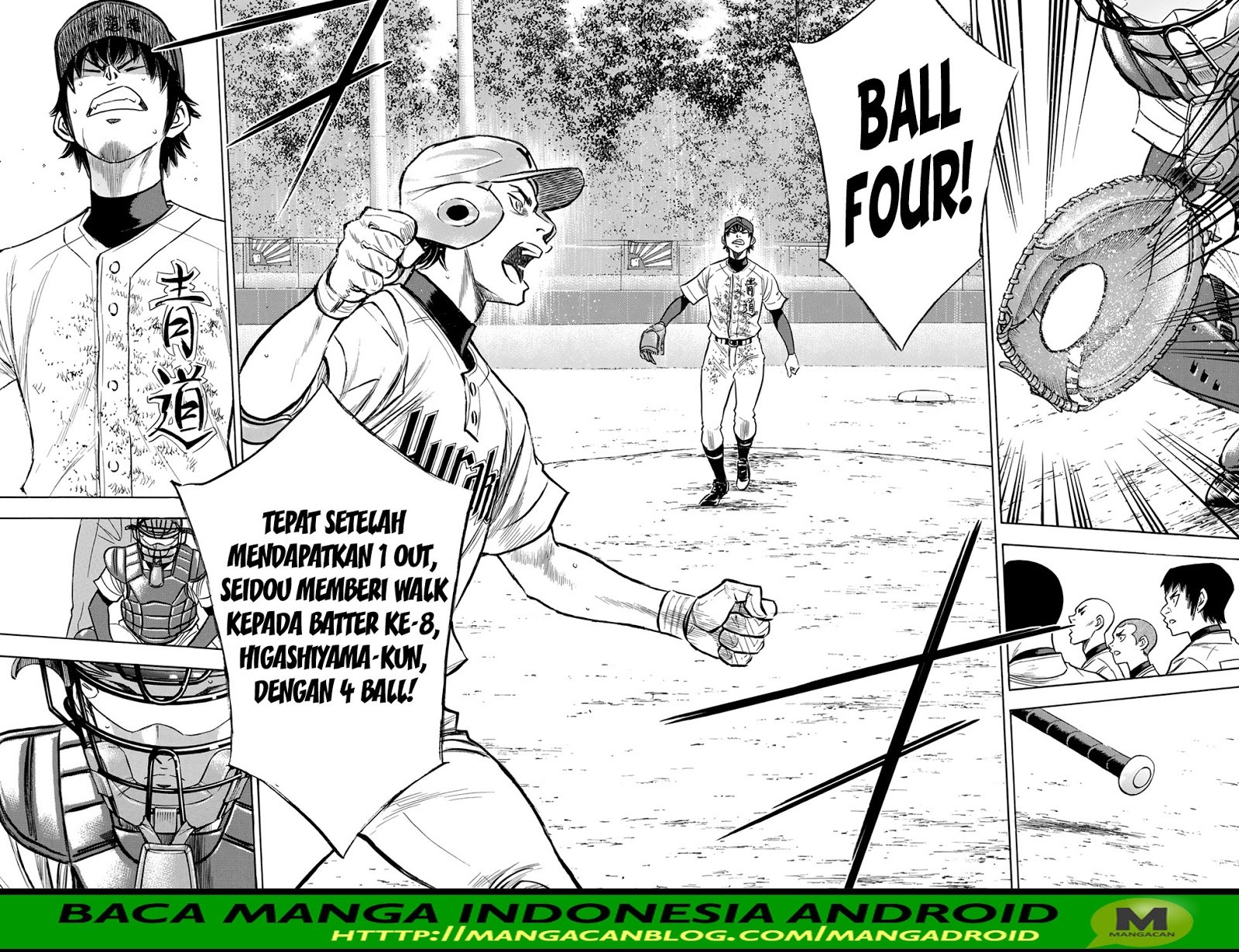 Diamond no Ace Act 2 chapter 153 halaman 16