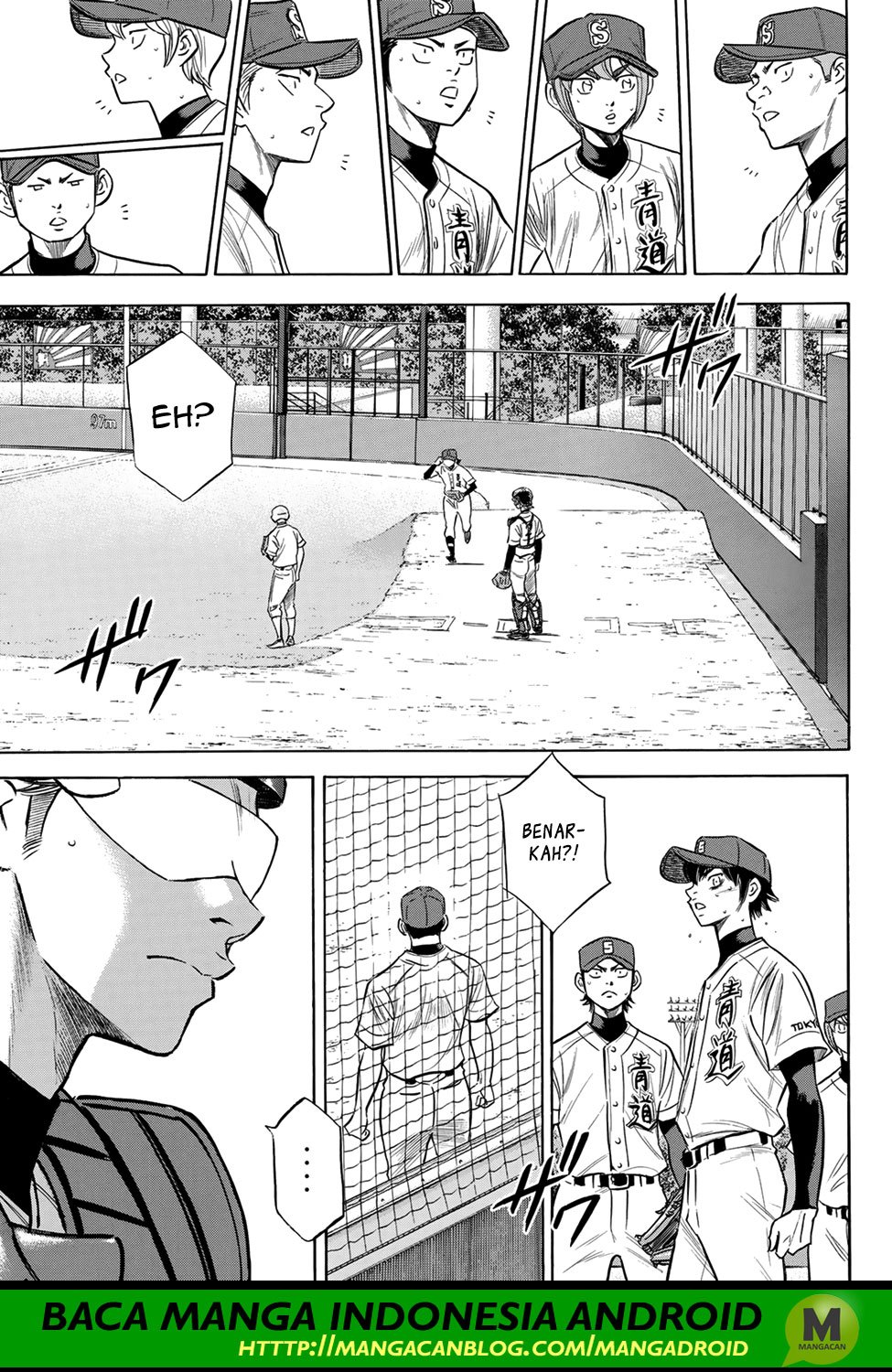 Diamond no Ace Act 2 chapter 153 halaman 20