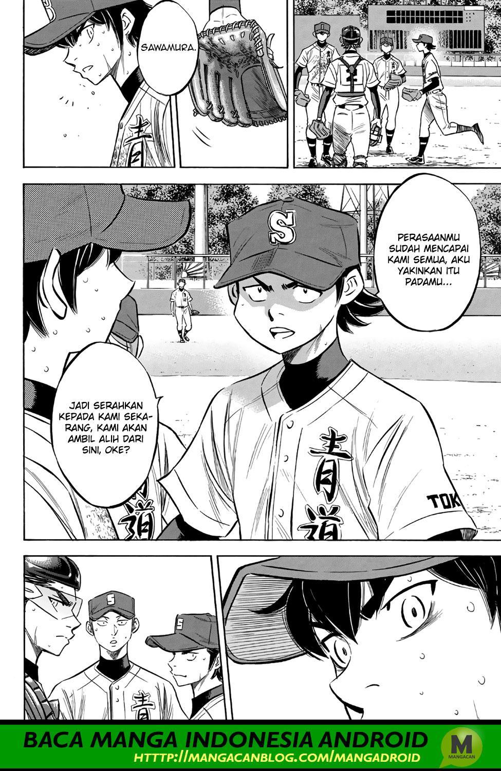 Diamond no Ace Act 2 Bab 154 halaman 3