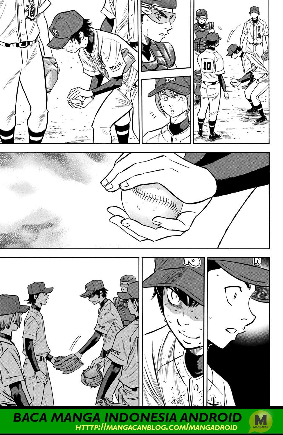 Diamond no Ace Act 2 Bab 154 halaman 4