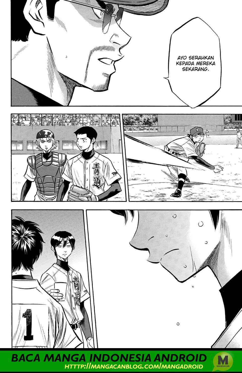 Diamond no Ace Act 2 Bab 154 halaman 7